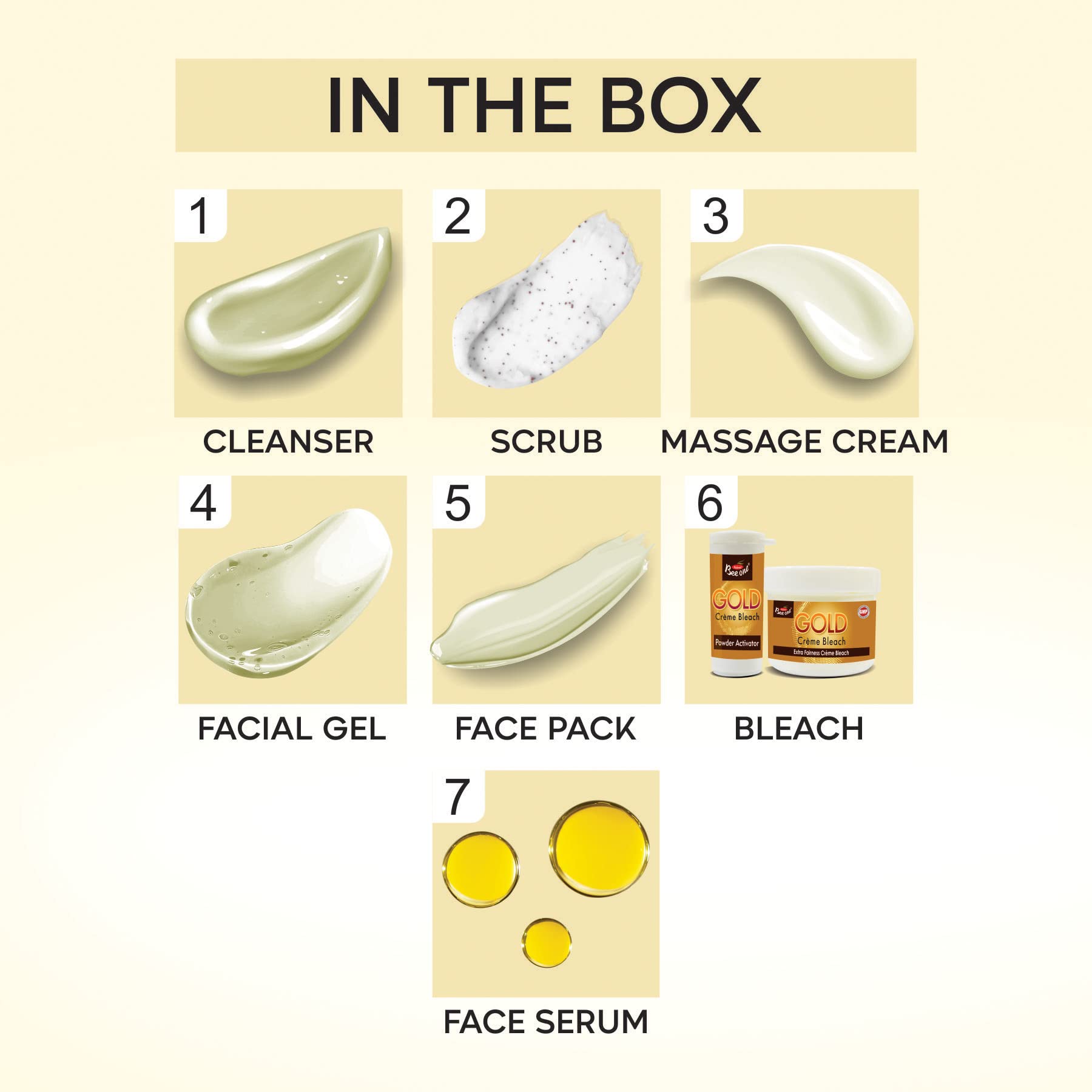 BEEONE White Chocolate Facial Kit 312g - Luxurious Skincare Set for Glowing Skin | Perfect for Spa Day, Self-Care Routine & Gift Giving