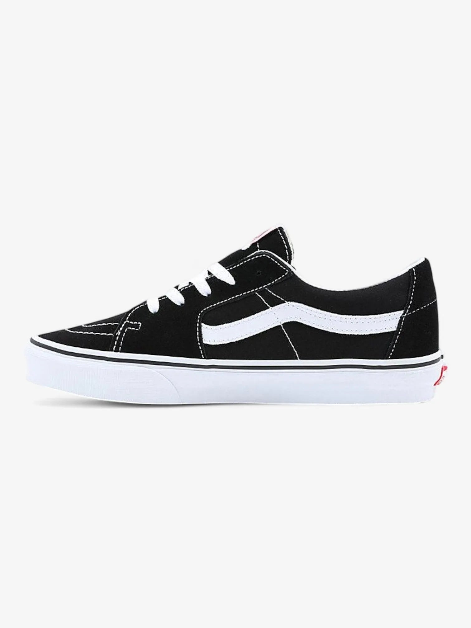 Vans Sk8 Low Black & White Skate Shoes - Classic Sneakers for Men & Women | Perfect for Skateboarding, Casual Wear & Street Style
