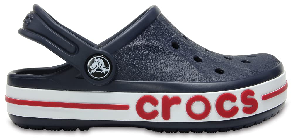 Crocs Unisex-Child Bayaband Clog | Comfortable Kids Water Shoes for Beach, Pool & Outdoor Play | Lightweight & Easy-Clean Slip-Ons