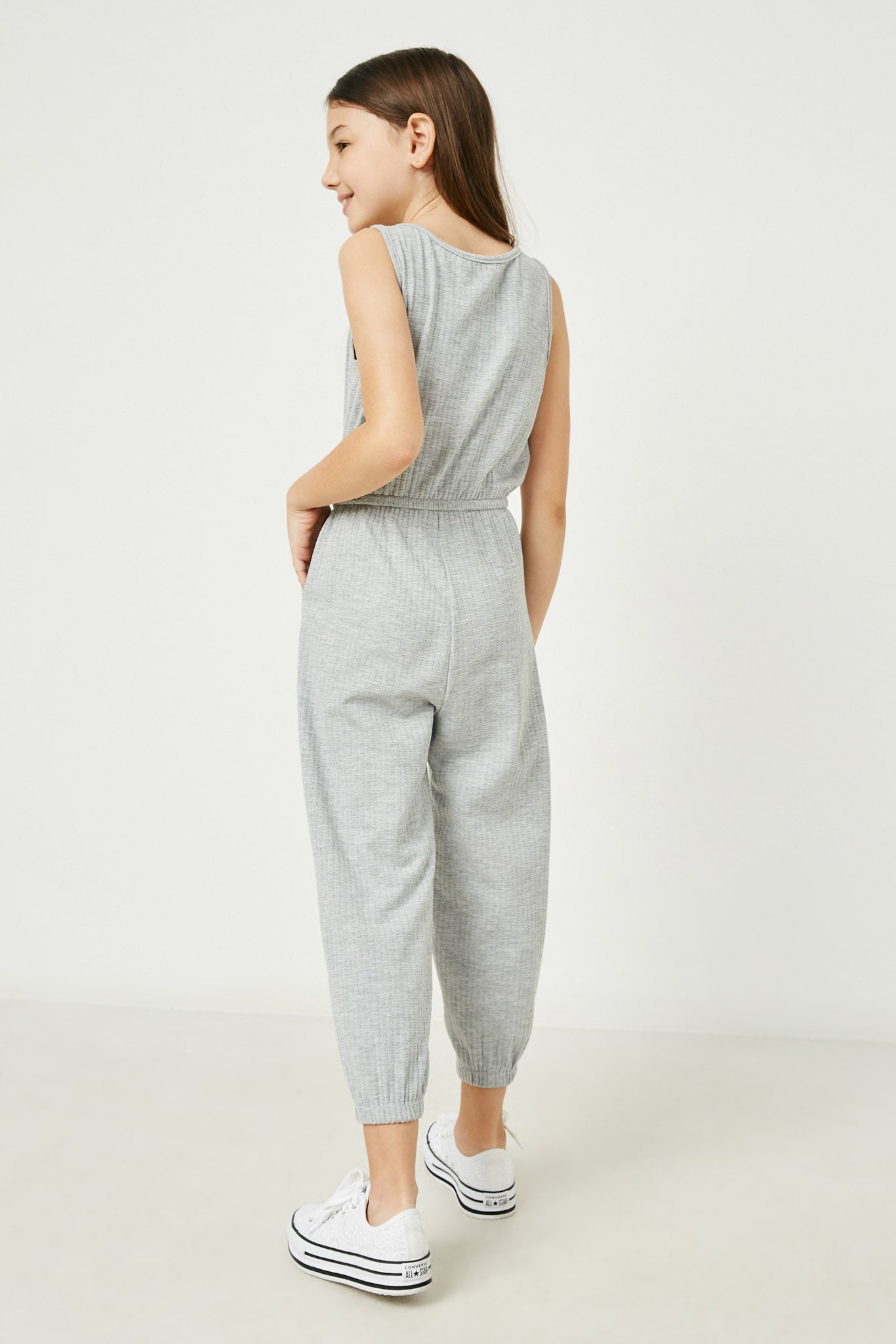 Textured Knit Jumpsuit for Women - Stylish One-Piece Romper with Pockets | Perfect for Casual Outings, Date Nights & Summer Vacations