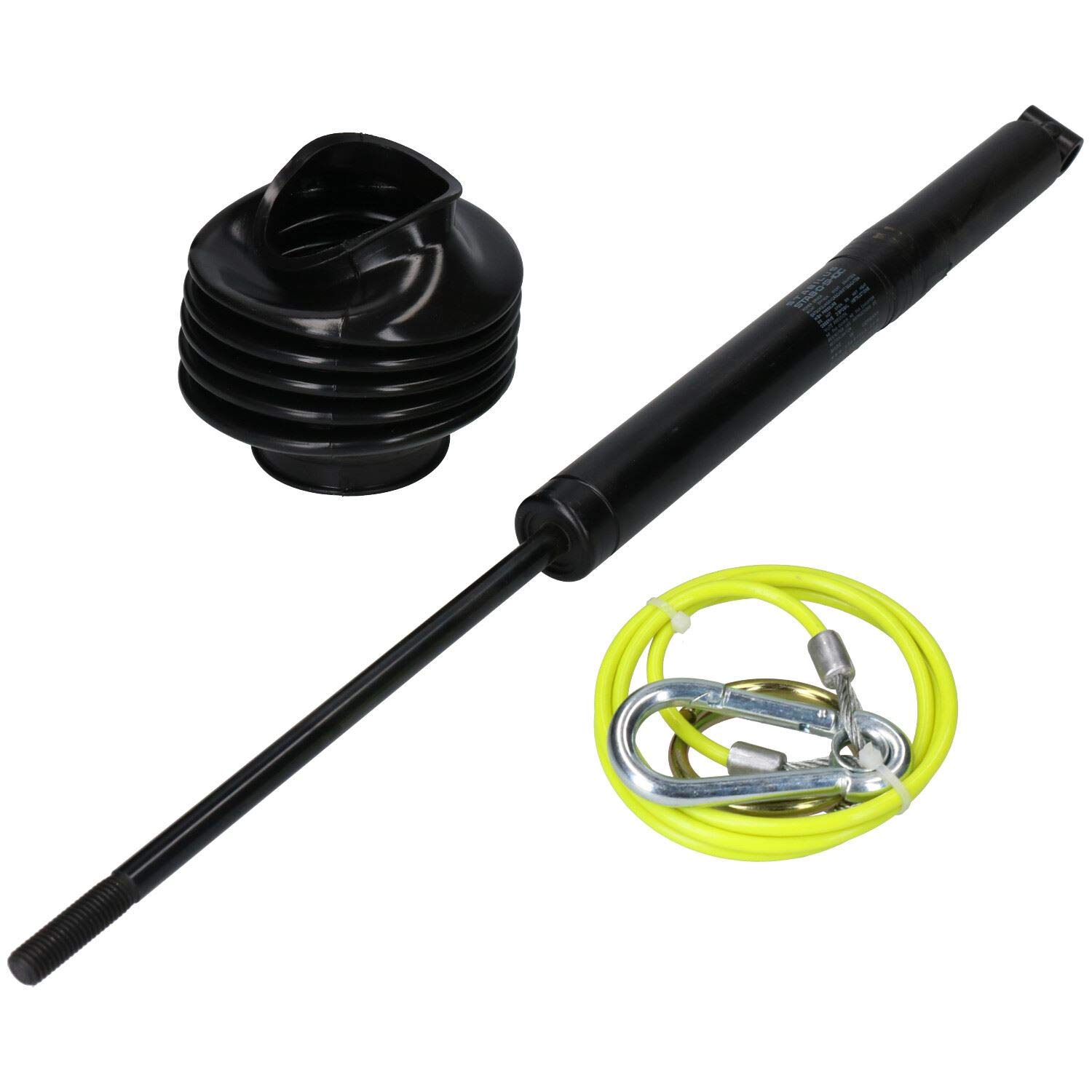 AB Tools Service Kit for KFG27 Braked Trailer Couplings - Hitch Damper, Bellows & Cable Replacement Parts | Trailer Hitch Repair & Maintenance Accessories for Smooth Towing Experience