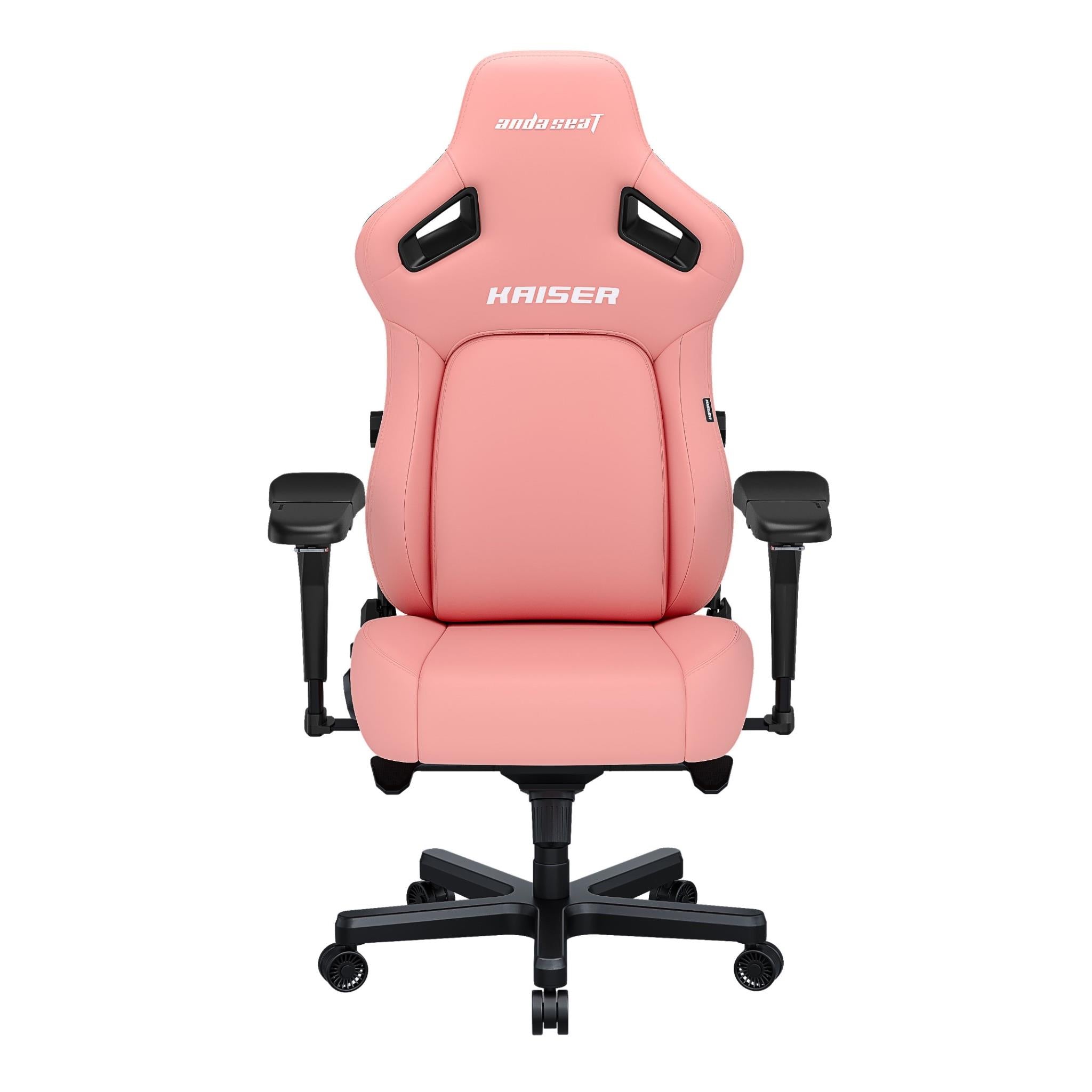 Anda Seat Kaiser 4 Series Premium Ergonomic Gaming Chair - Large Size, Creamy Pink Color for PC & Console Gamers - Perfect for Esports, Streaming & Home Office Setup
