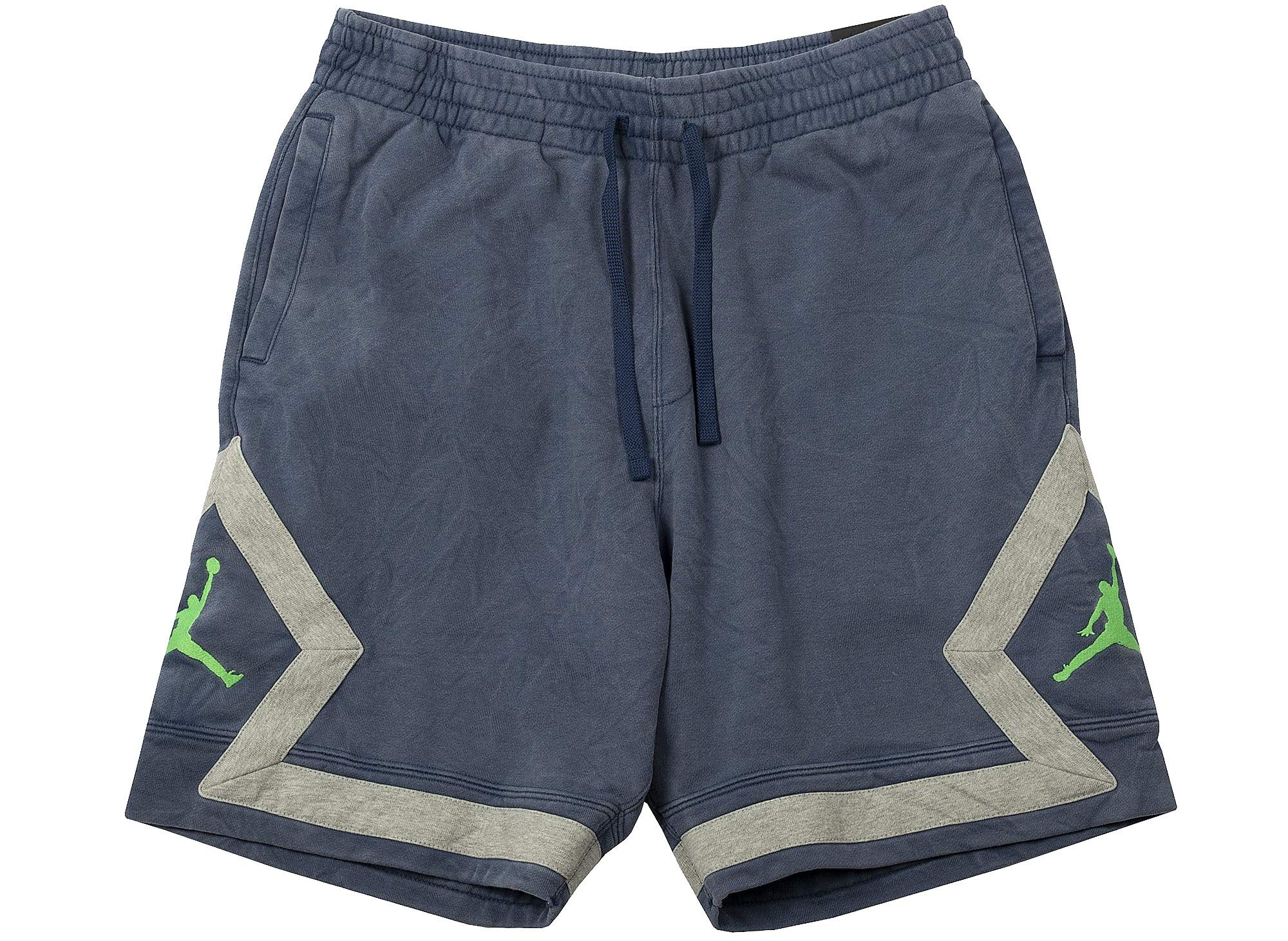 Nike Men's Jordan Legacy Diamond Shorts - French Terry Indigo Fog - Basketball & Casual Wear for Men