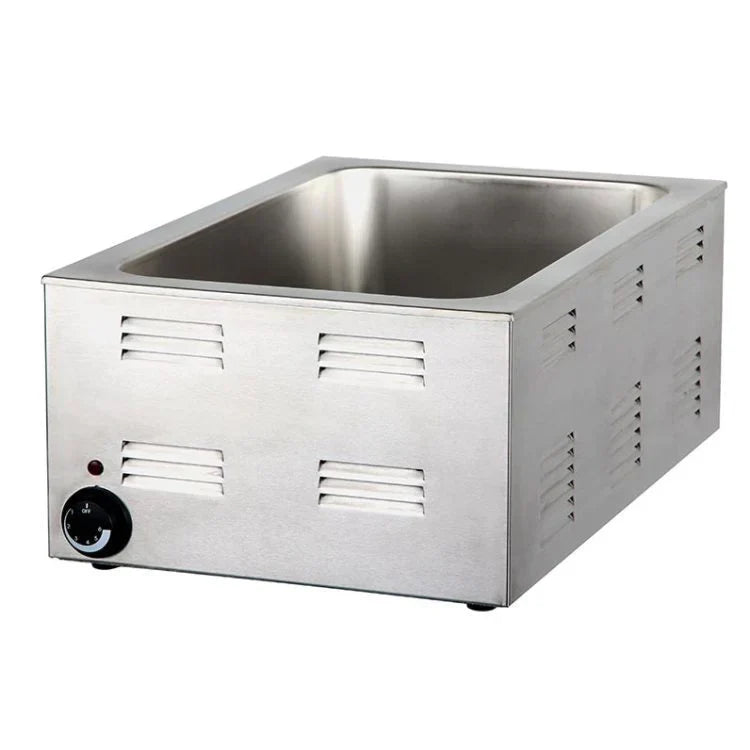 Atosa 7800 Commercial Food Warmer & Cooker - 8 Pans Electric Buffet Server for Restaurants, Catering & Buffet Service