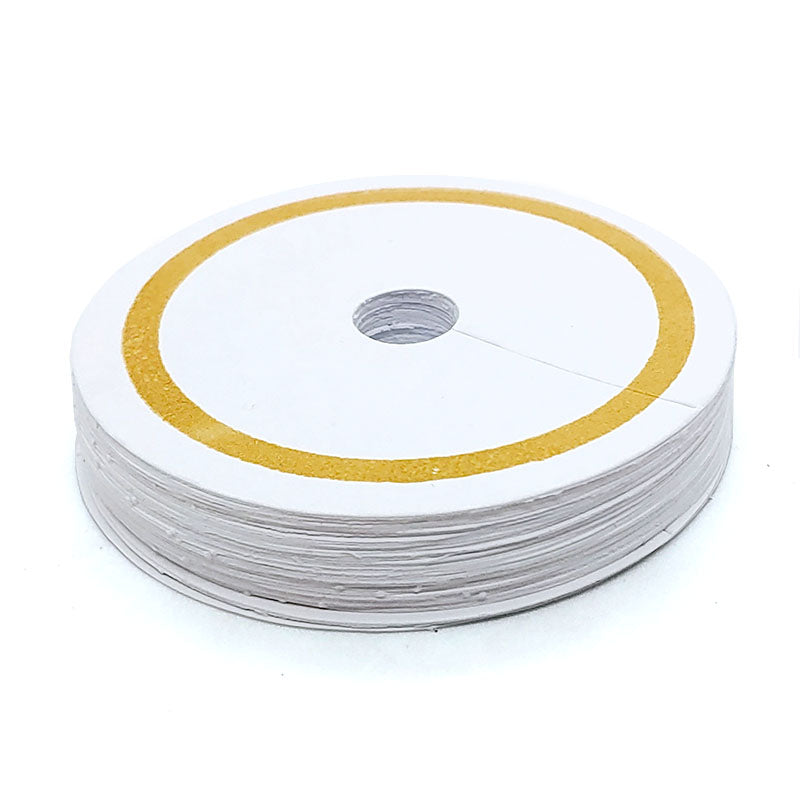 50 Pack Drink Name Paper Collars - Disposable Beverage Label Collars for Coffee Cups, Wine Glasses & Party Drinks (Perfect for Cafes, Bars & Events)