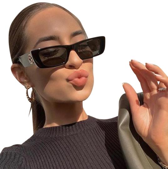 Gucci GG0516S Black Sunglasses for Women & Men - Luxury Designer Shades with UV Protection - Perfect for Outdoor, Travel, and Fashion Accessories