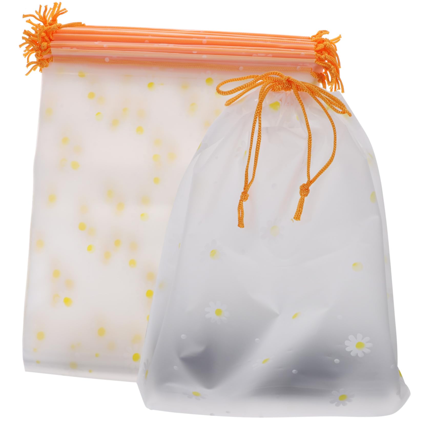 Vacuum Storage Bags for Clothes & Bedding - Space Saving Travel Organizer with Zipper | PVC Storage Bags for Closet, Moving & Seasonal Storage
