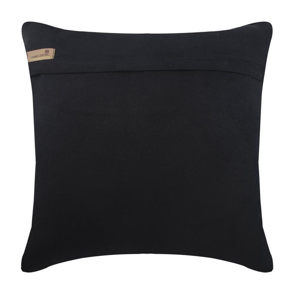 Black Diamond Black Faux Leather Throw Pillow Cover - Decorative Cushion Case for Sofa, Bed, Chair - Home Decor & Living Room Accent