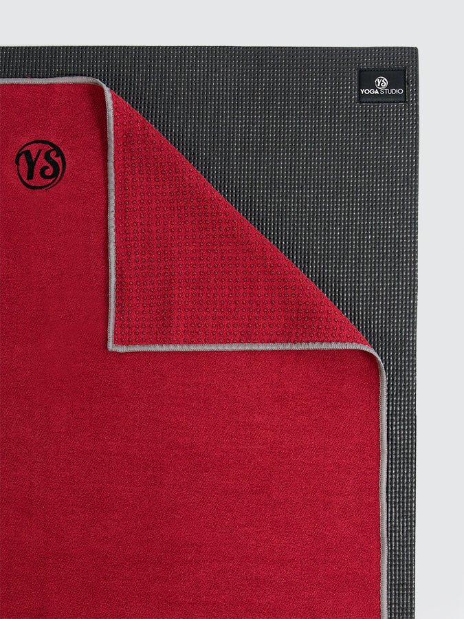 Non-Slip Premium Grip Dot Yoga Mat Towel for Hot Yoga & Pilates - Sweat Absorbent, Eco-Friendly Workout Accessory for Home & Studio Practice