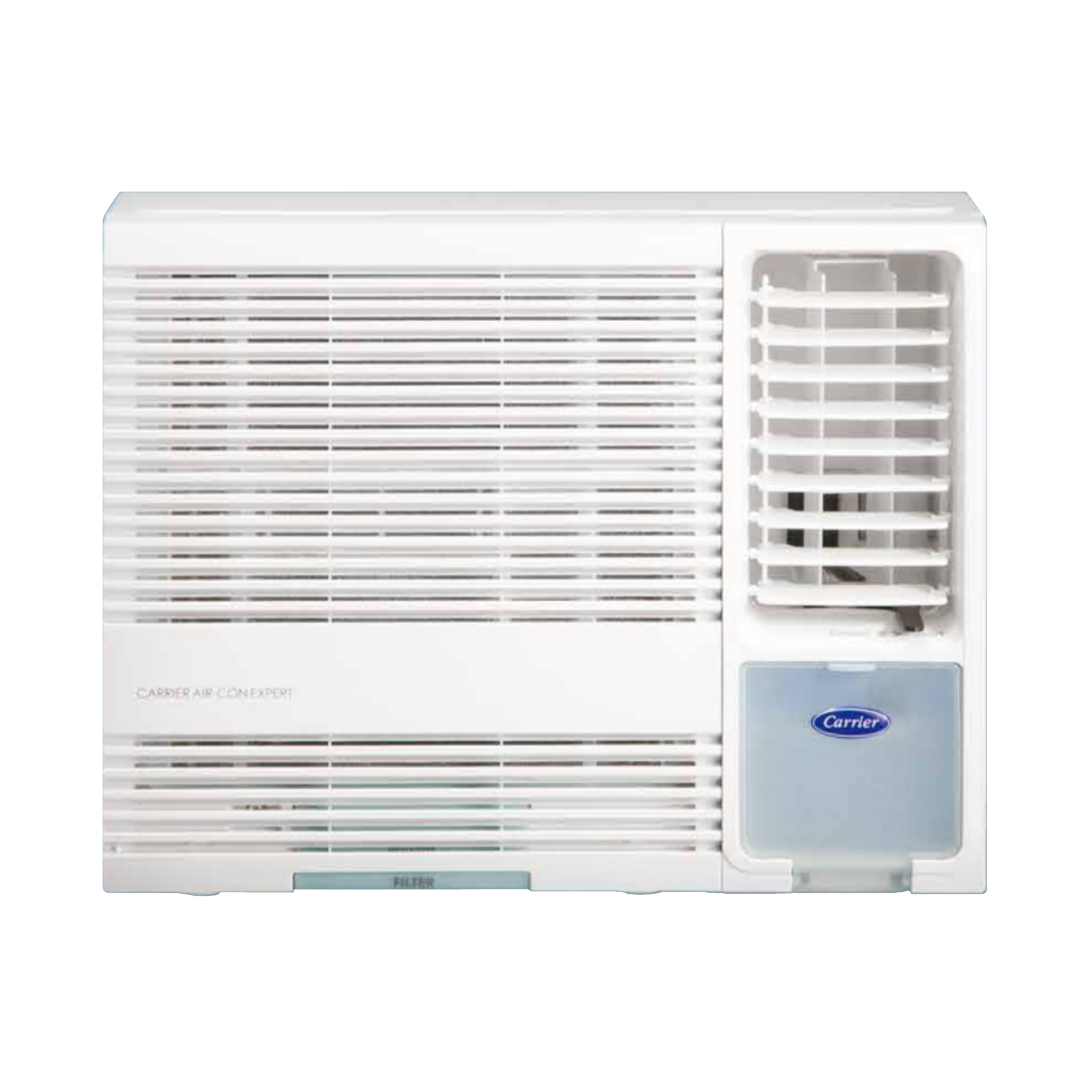 Carrier CHK07BE 3/4 HP Fixed Speed Window Air Conditioner with Cooling Only - Perfect for Small Rooms, Bedrooms, and Home Offices