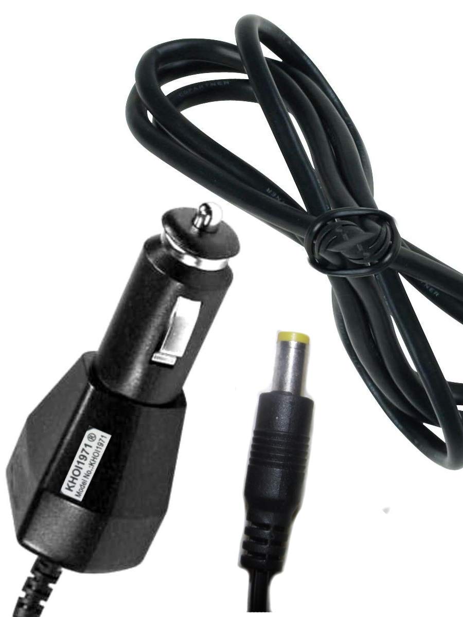 RCA DRC99392E 9FT Car Charger - Power Adapter for Portable DVD Player - Road Trip Essentials