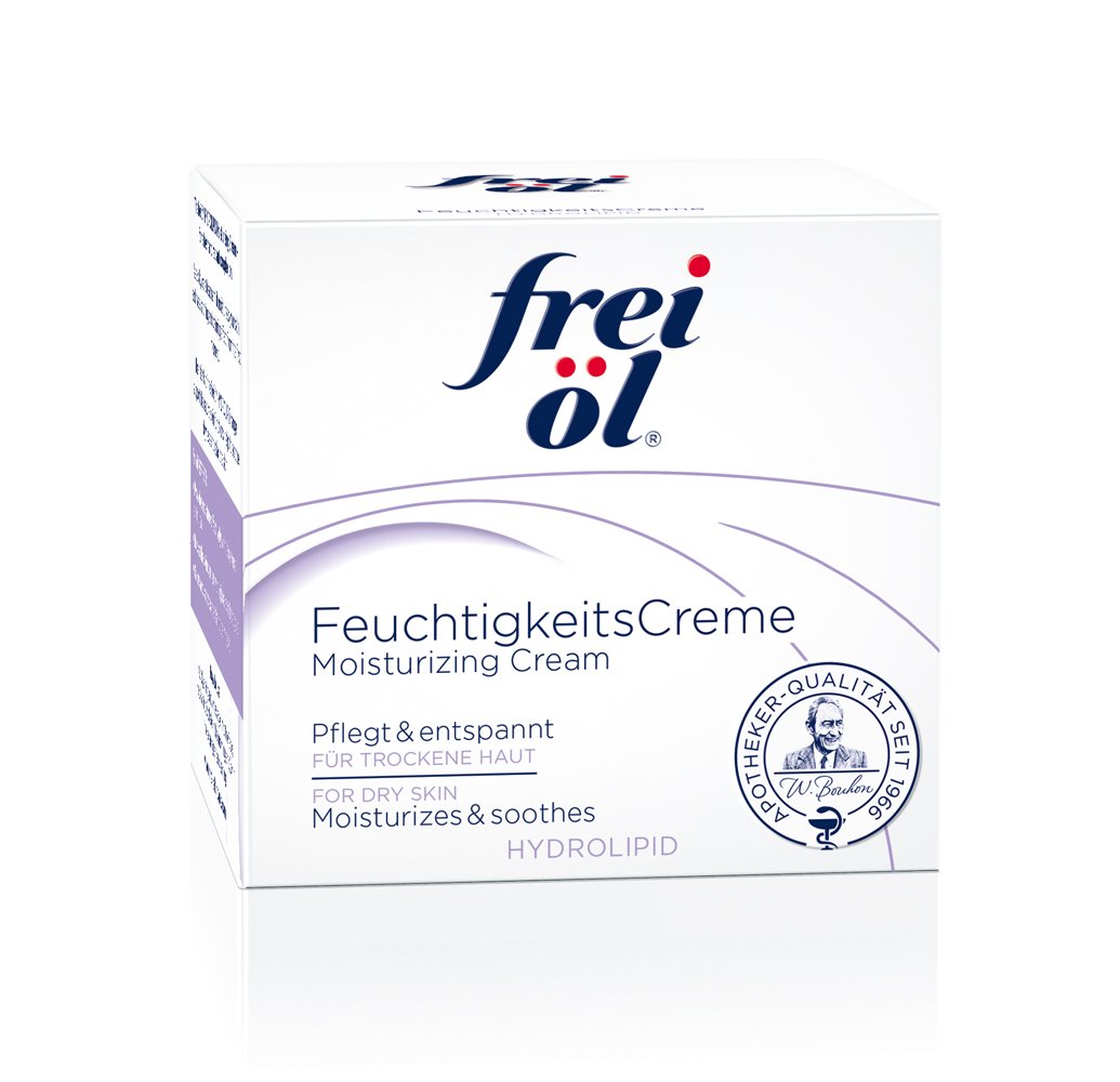 Frei Oil Moisturizing Cream 50ml - Hydrating Face & Body Lotion for Dry Skin - Perfect for Daily Skincare Routine & Nighttime Use