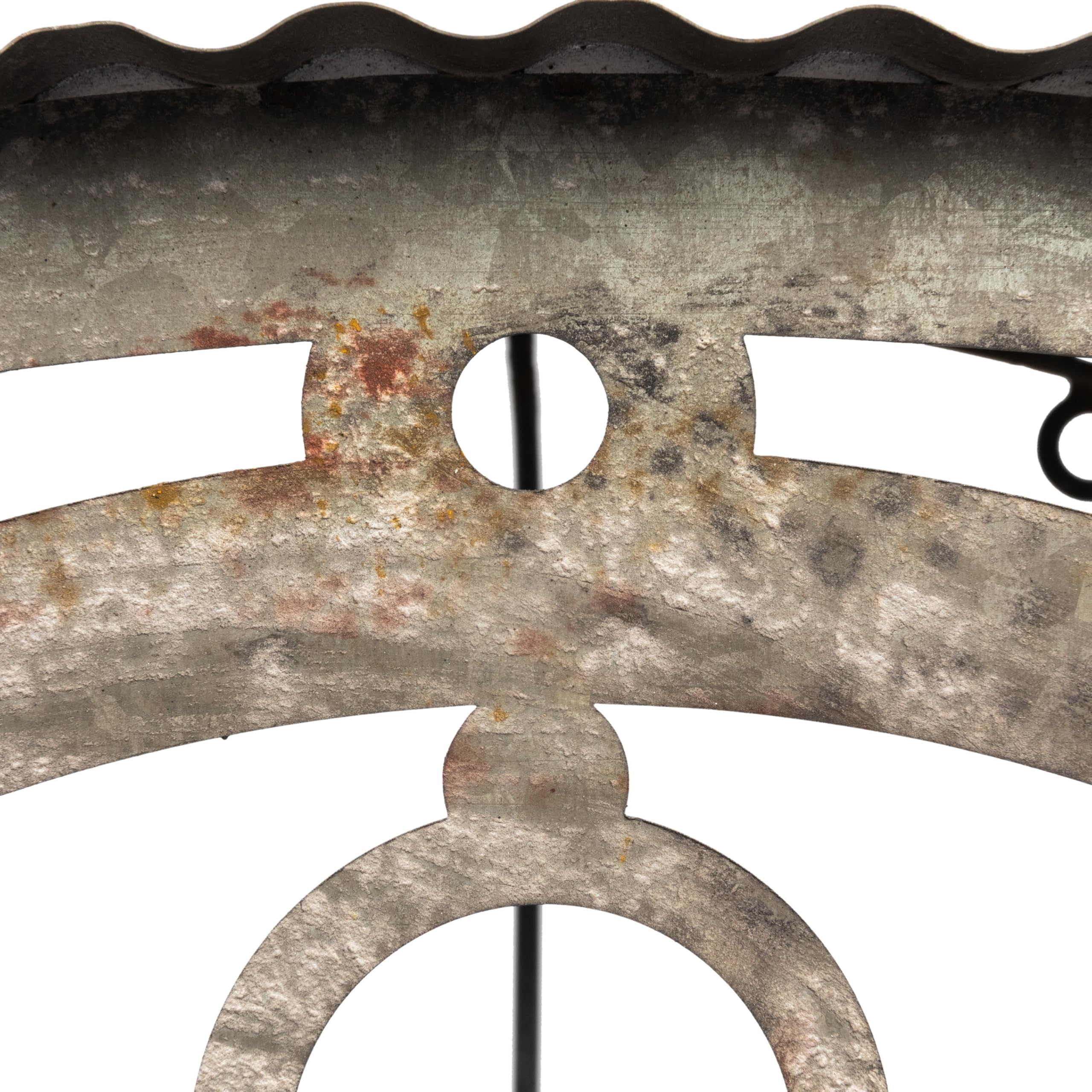 Large Decorative Metal Cutout Wall Art - Elegant Canopy Design for Home & Office Décor - Perfect for Living Room, Bedroom, and Outdoor Spaces