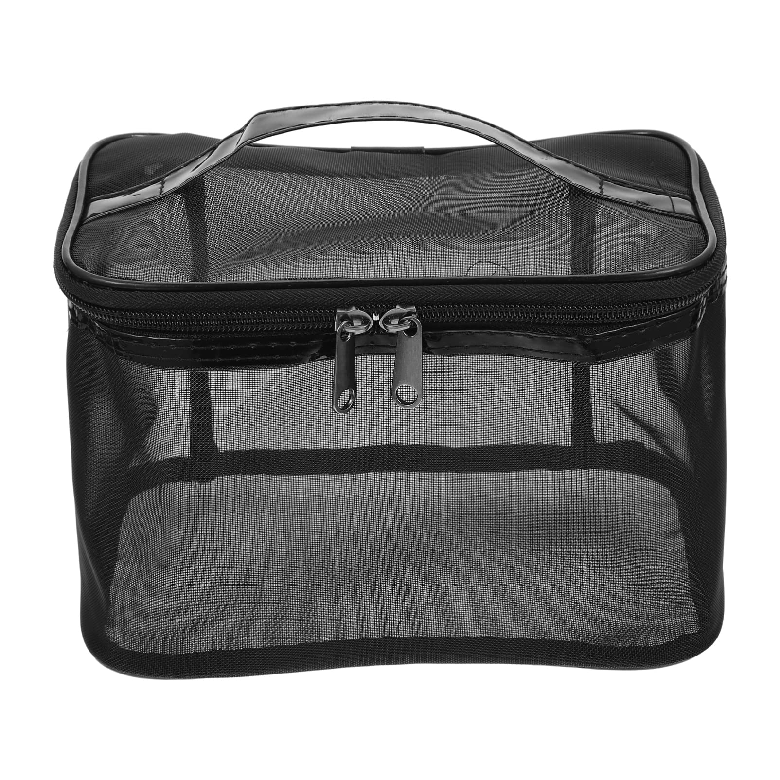 GALPADA 2-Pack Mesh Cosmetic Bags for Travel - Waterproof Makeup Pouch & Toiletry Organizer | Portable Storage for Cosmetics, Toiletries, Jewelry | Perfect for Vacation, Gym, Daily Use