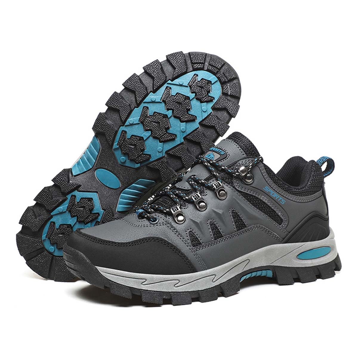 HYDLONGR Men's & Women's Lightweight Waterproof Hiking Shoes - Anti-Slip Outdoor Camping & Walking Shoes for Travel, Trail & Everyday Use