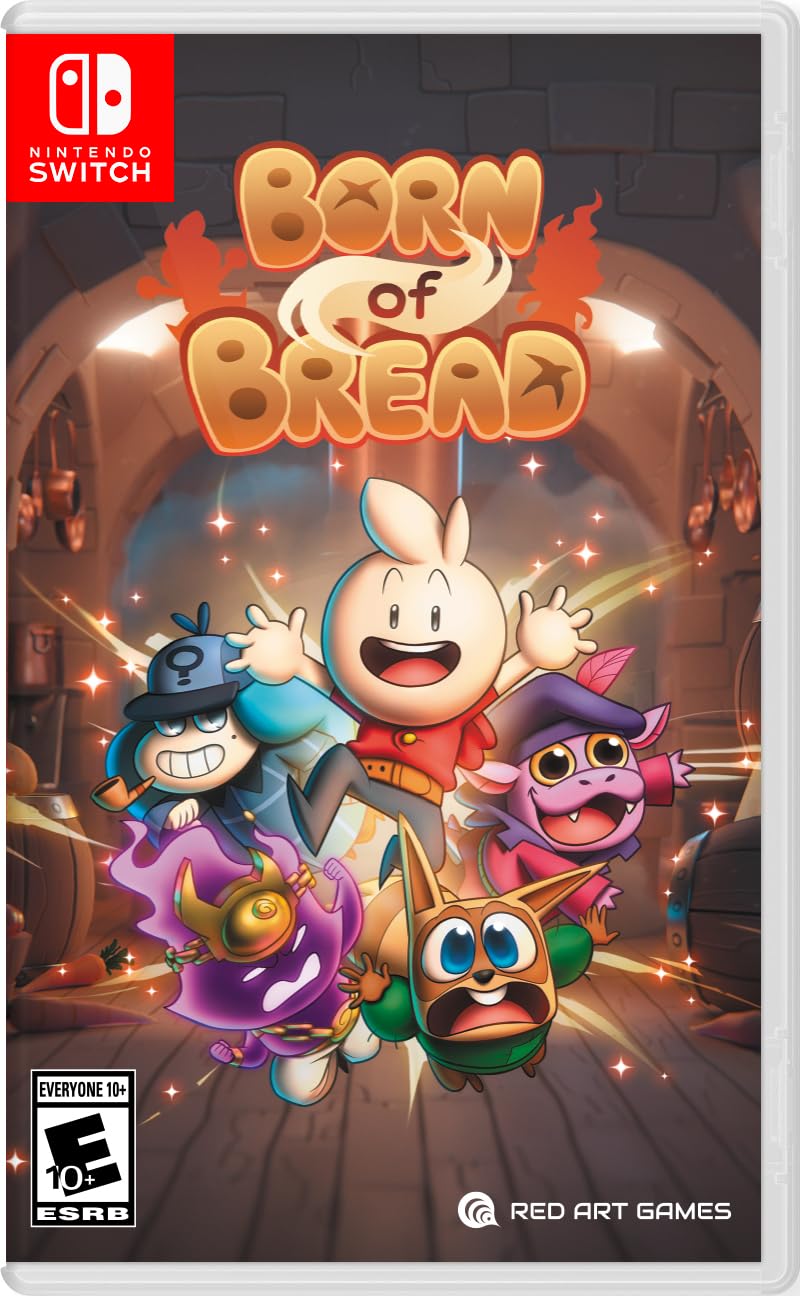 Born of Bread - Nintendo Switch Game | Family-Friendly Adventure for Kids & Adults | Perfect for Home & Travel Gaming