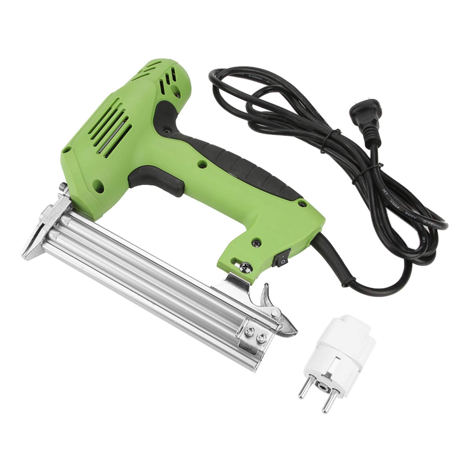 Electric Brad Nailer Kit - Cordless Framing Nail Gun for Woodworking, Furniture Making & DIY Projects | Includes EU Plug Adapter | Perfect for Home Renovation, Cabinet Building and Crafting