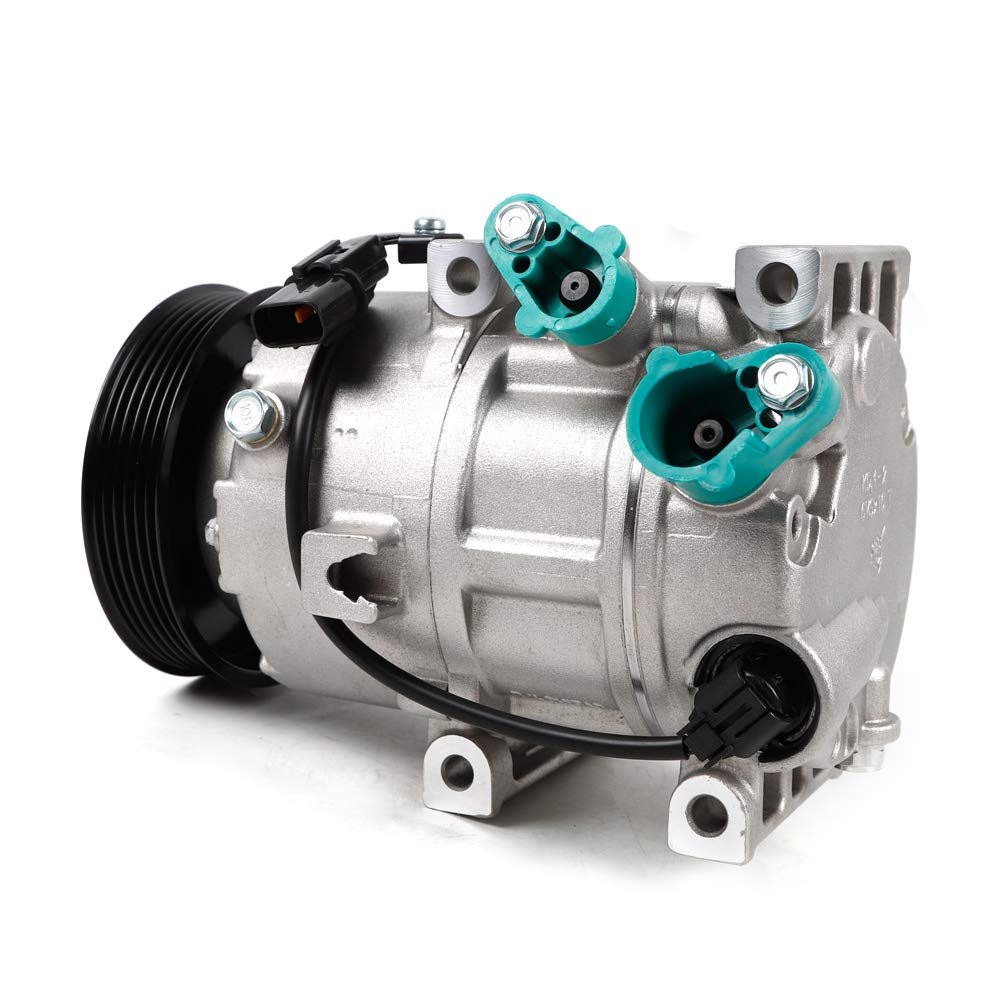TBVECHI AC Compressor with Clutch - Compatible with Hyundai Sonata 2011-2014 & Kia Optima 2011 L4 2.0L 2.4L | 178317 | Perfect for AC Repair & Summer Cooling
