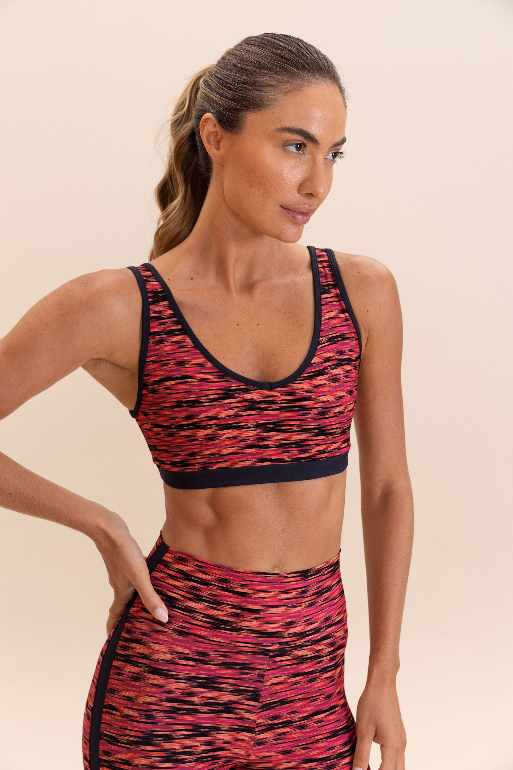 Athletic Pro Twist Sports Bra - High Support Workout Bra for Women, Yoga, Running & Gym - Moisture Wicking & Breathable Activewear
