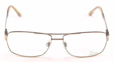 Premium Jaguar Eyeglasses Frame 33068 854 - Gold & Gray Metal German Crafted (60-15-145) | Stylish Reading & Fashion Glasses for Men & Women