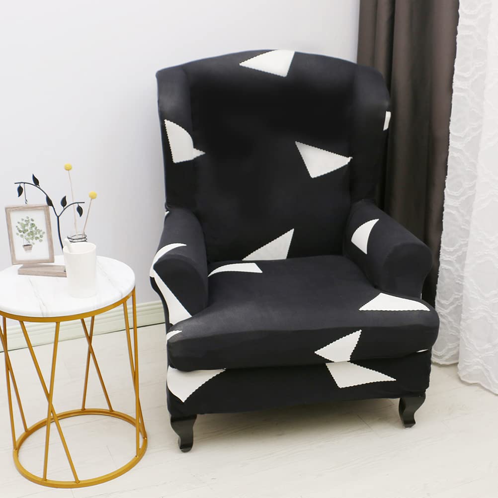 3D Printed Universal Sofa Slipcover - 1PC Polyester Stretchable Couch Cover for Armchair, Wingback Sofa & Massage Stool | Perfect for Living Room, Office & Home Decor Protection