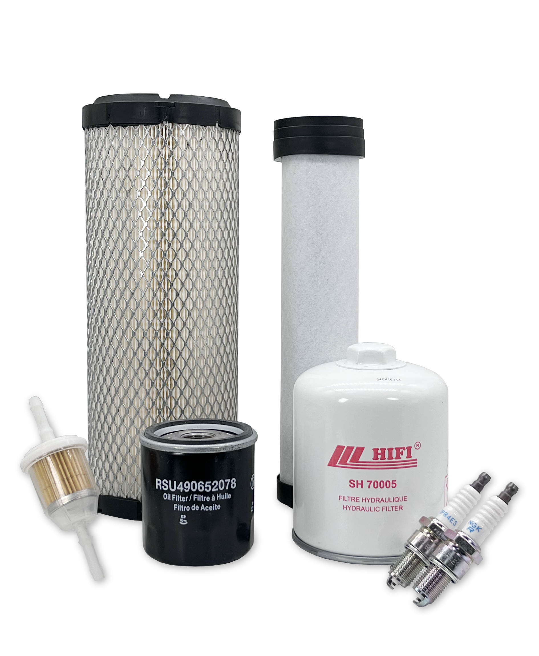 HERO® Maintenance Filter Kit for John Deere 797 ZTrak Zero Turn Mower - Air Oil & Fuel Filters Replacement - Perfect for Lawn Care & Landscaping Maintenance