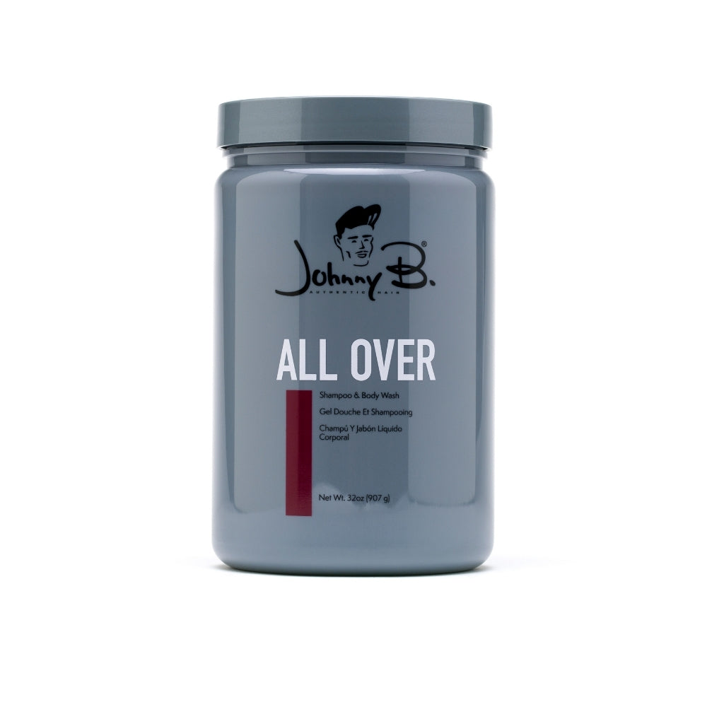 All Over Shampoo - Gentle Cleansing for All Hair Types | Perfect for Daily Use, Travel & Gym