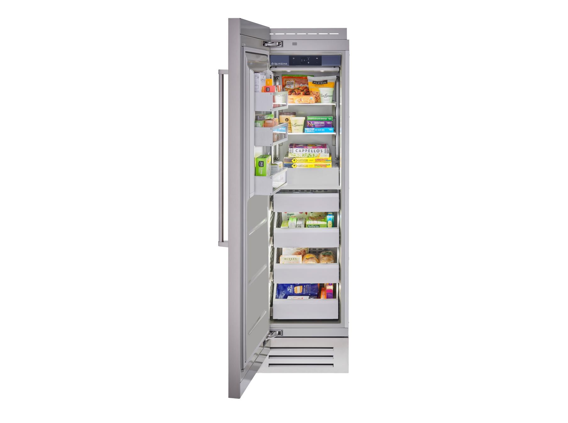 Bluestar BIF24L0 24-Inch Commercial Freezer with Left Swing Door - Ideal for Restaurants, Grocery Stores & Catering Businesses
