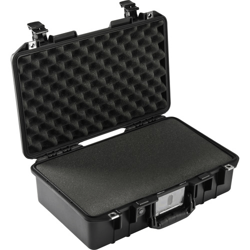 Pelican 1485Air Carry On Waterproof Hard Case with Foam Insert - Black - Perfect for Travel, Photography Equipment & Electronics Protection