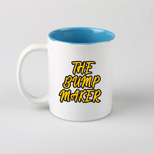 FavorPlus Motivational Quote Coffee Mug - Inspirational White Ceramic Cup with Blue Two-Sided Print for Coffee & Tea Lovers - Perfect for Office, Home & Gift Giving