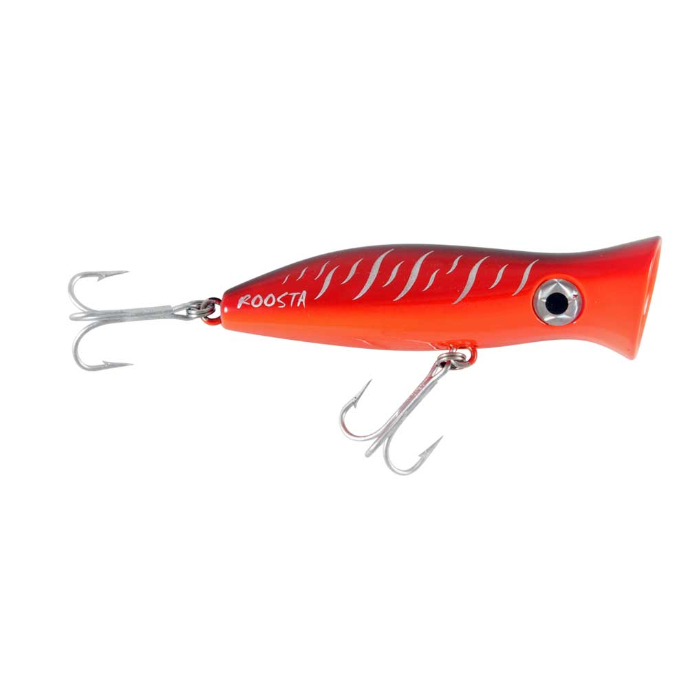 Halco RP80 Roosta Popper Fishing Lure - Topwater Saltwater Bass & Barramundi Lure for Freshwater & Saltwater Fishing - Perfect for Casting, Trolling & Surf Fishing