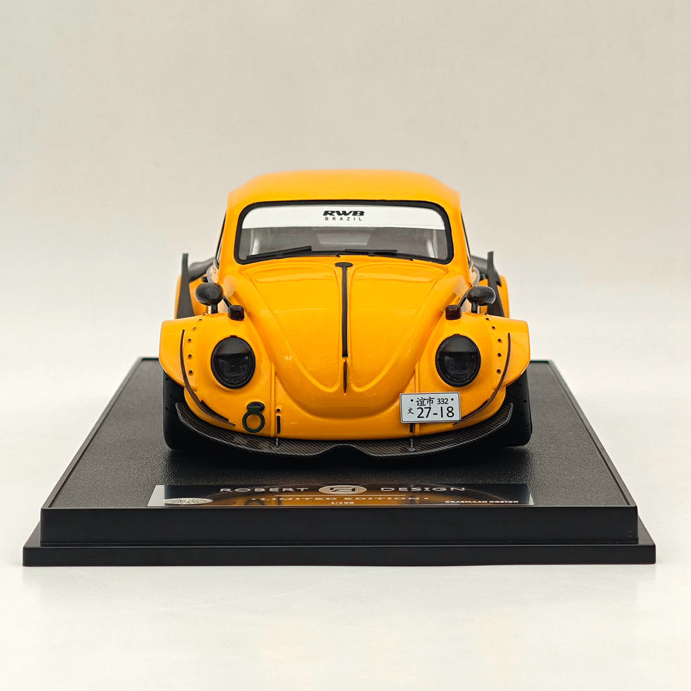 1/18 Scale DNA Collectibles RWB Volkswagen VW Beetle Robert Design Resin Limited Edition Diecast Model Car - Perfect for Collectors, Display Cases, and Automotive Enthusiasts