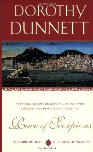 Race Of Scorpions: The House of Noccolo Vol. 3 by Dorothy Dunnett | Historical Fiction Novel | Perfect for Book Clubs & Medieval History Enthusiasts