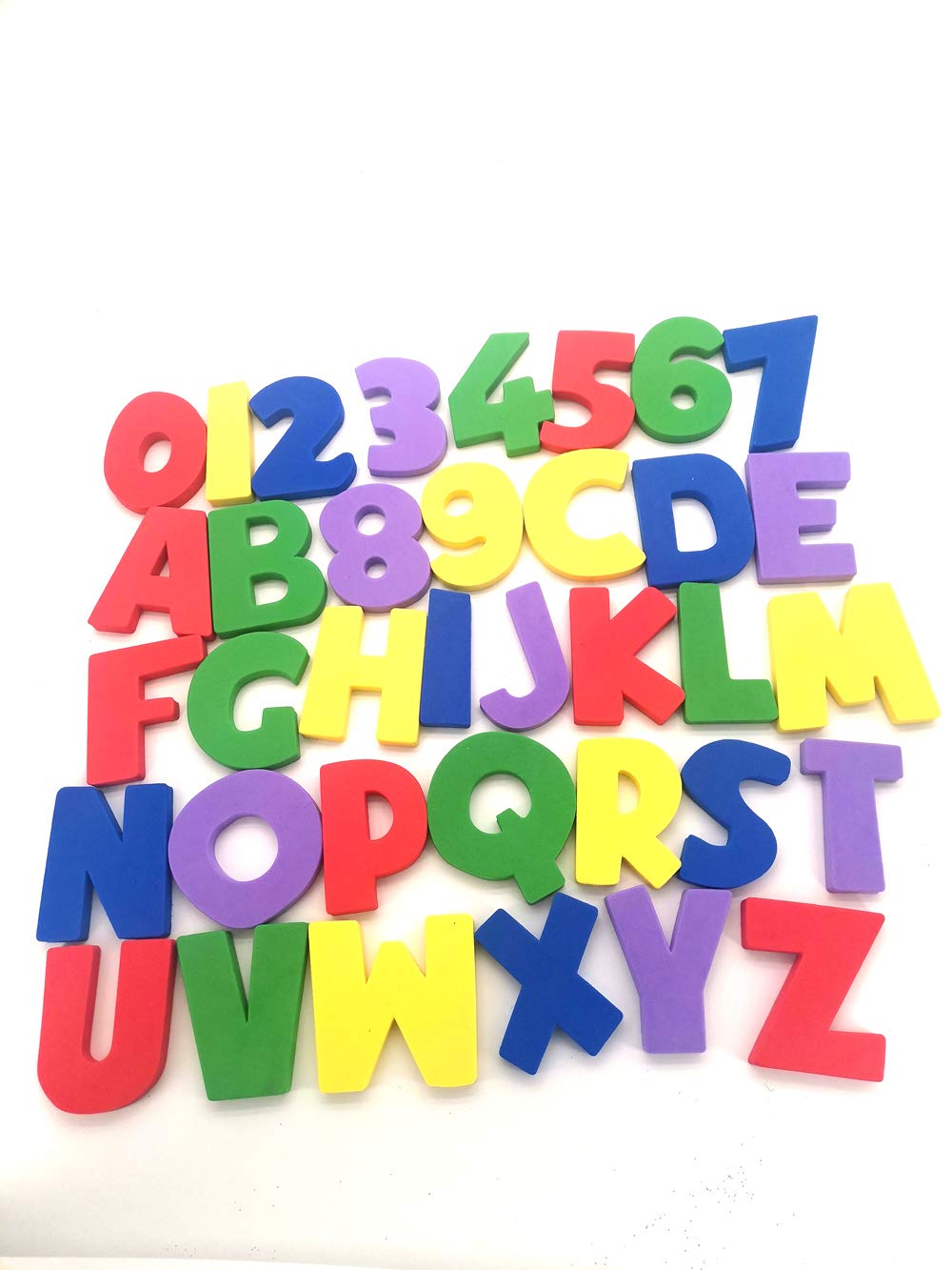 36pcs Floating Bath Foam Letters and Numbers Set - Waterproof Alphabet Toys for Toddlers, Educational Bathtub Toys to Promote Reading & Counting | Perfect for Fun Learning During Bath Time