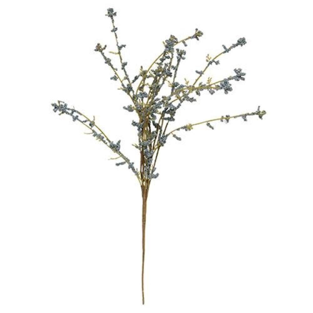 Gray Wildflower Picks - Bulk Floral Stems for DIY Wedding Bouquets, Home Decor & Craft Projects