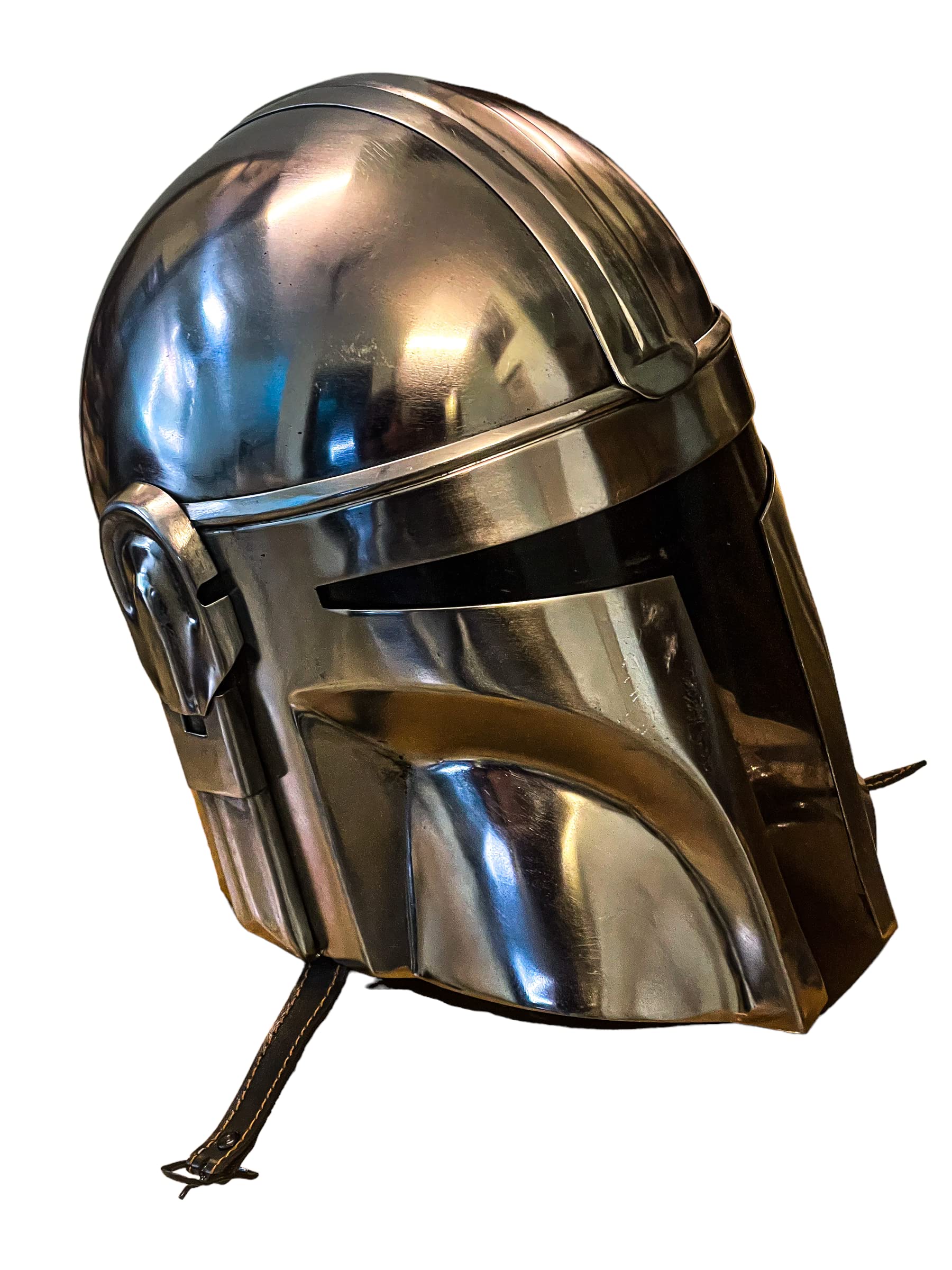 Adamcrafts Mandalorian Helmet - Premium Movie Replica Helmet for Cosplay, Roleplay & Collectors - Perfect Star Wars Gift for Christmas, Halloween & Conventions