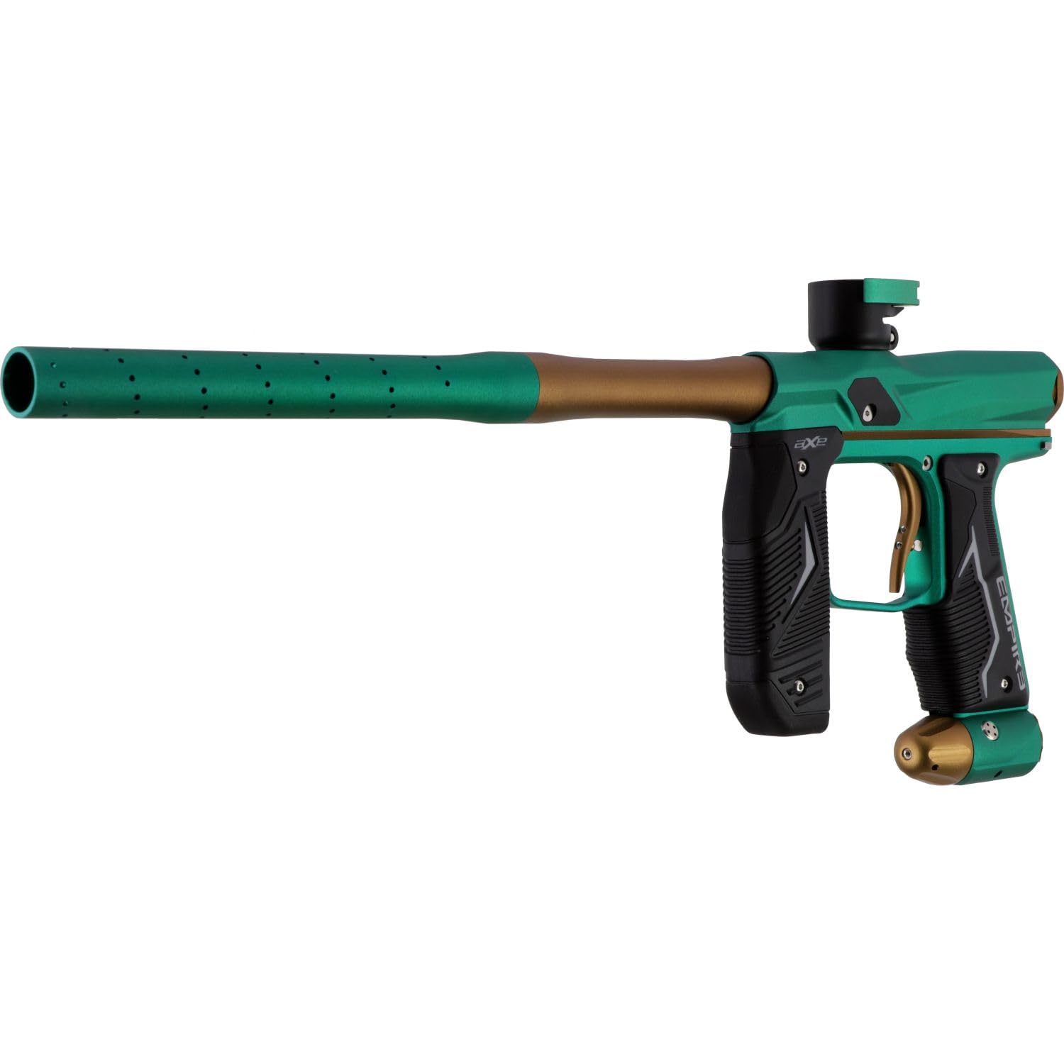 Empire Axe 2.0 Paintball Marker - Dust Silver & Dust Gold | Professional Paintball Gun for Adults | Tournament & Woodsball Scenarios