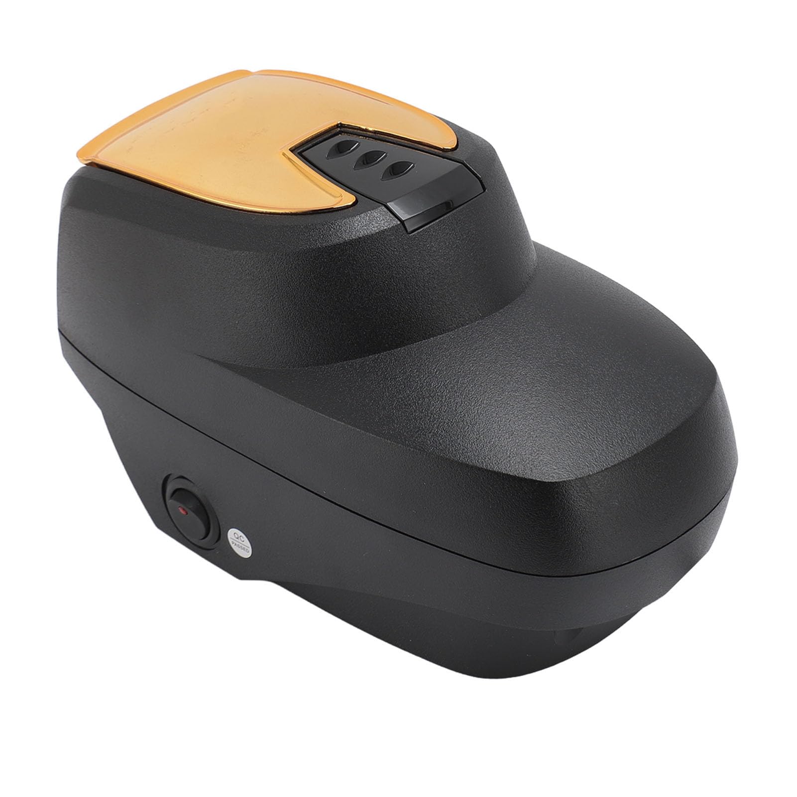 Premium Electric Hot Lather Machine with Rich Foam - Large Capacity Shaving Cream Warmer with Non-Slip Base - Black & Gold Design (110V US Plug) - Perfect for Barber Shops & Home Grooming