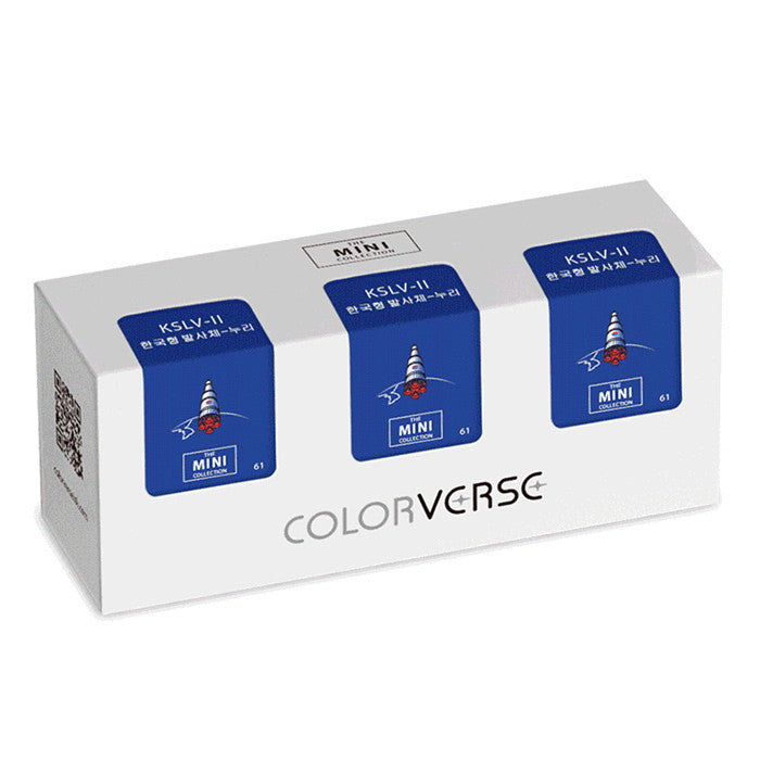Colorverse Korea Edition 5ml Fountain Pen Ink Set of 3 - Vibrant Colors for Calligraphy, Journaling & Artistic Writing