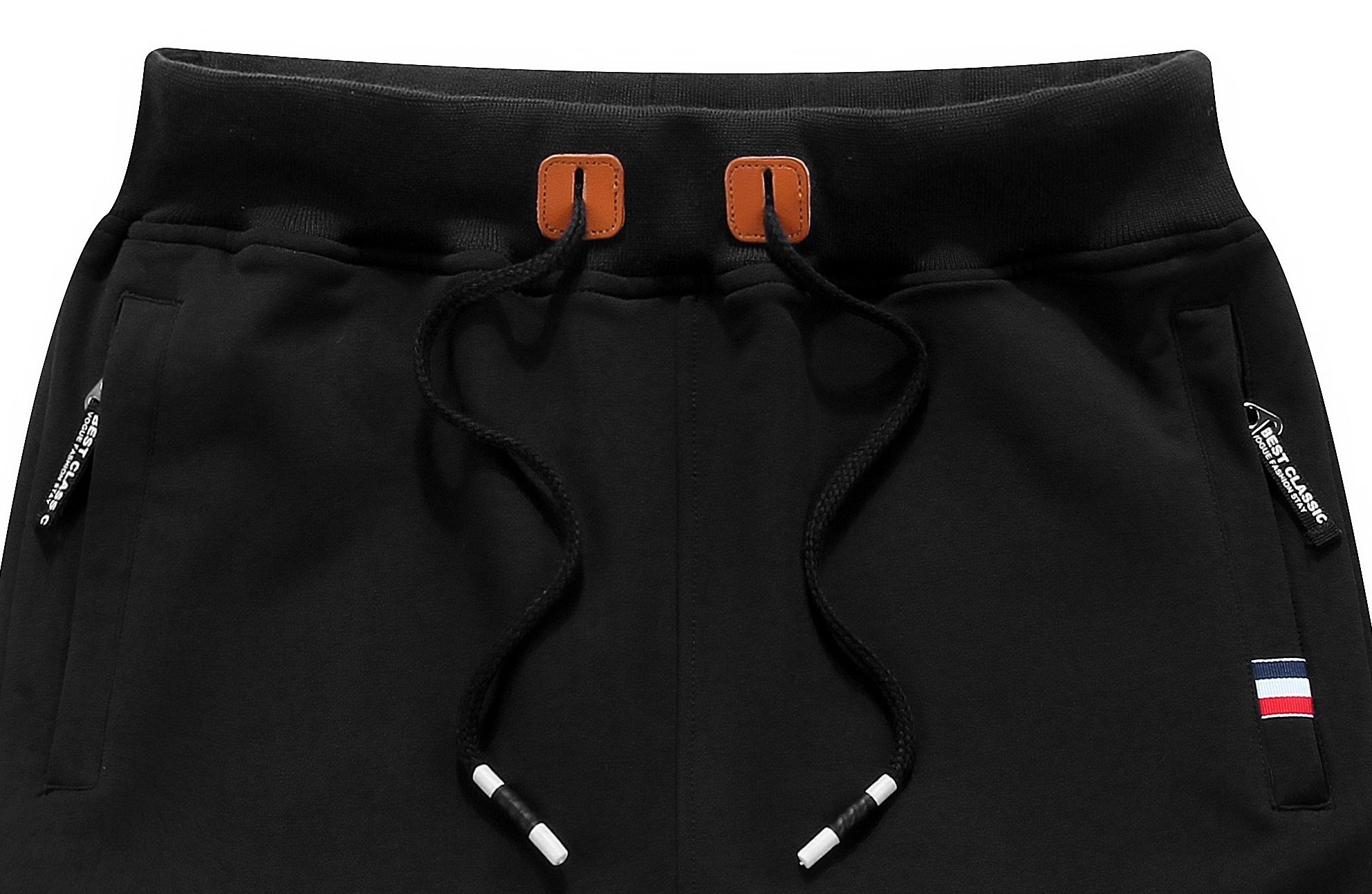 Men's Casual Workout Running Shorts with Zipper Pockets - Lightweight Athletic Joggers for Gym, Training & Outdoor Activities