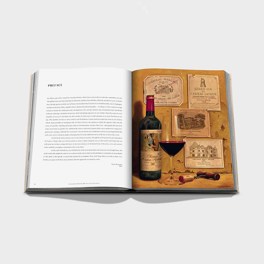 Assouline Wine & Travel France Book - Luxury French Wine Guide & Travel Inspiration for Wine Lovers & Francophiles - Perfect for Gifts, Coffee Tables & Wine Tasting Events