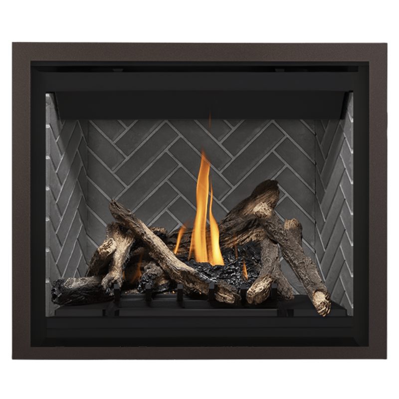 Napoleon Altitude 42 Inch Direct Vent Gas Fireplace - A42 Model | Indoor Home Heating & Cozy Living Room Fireplace for Winter