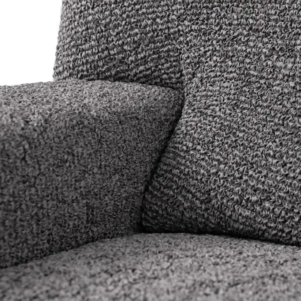 Microfiber Printed Reclining Armchair Slipcover - Stretchable Furniture Protector for Living Room, Bedroom & Home Theater