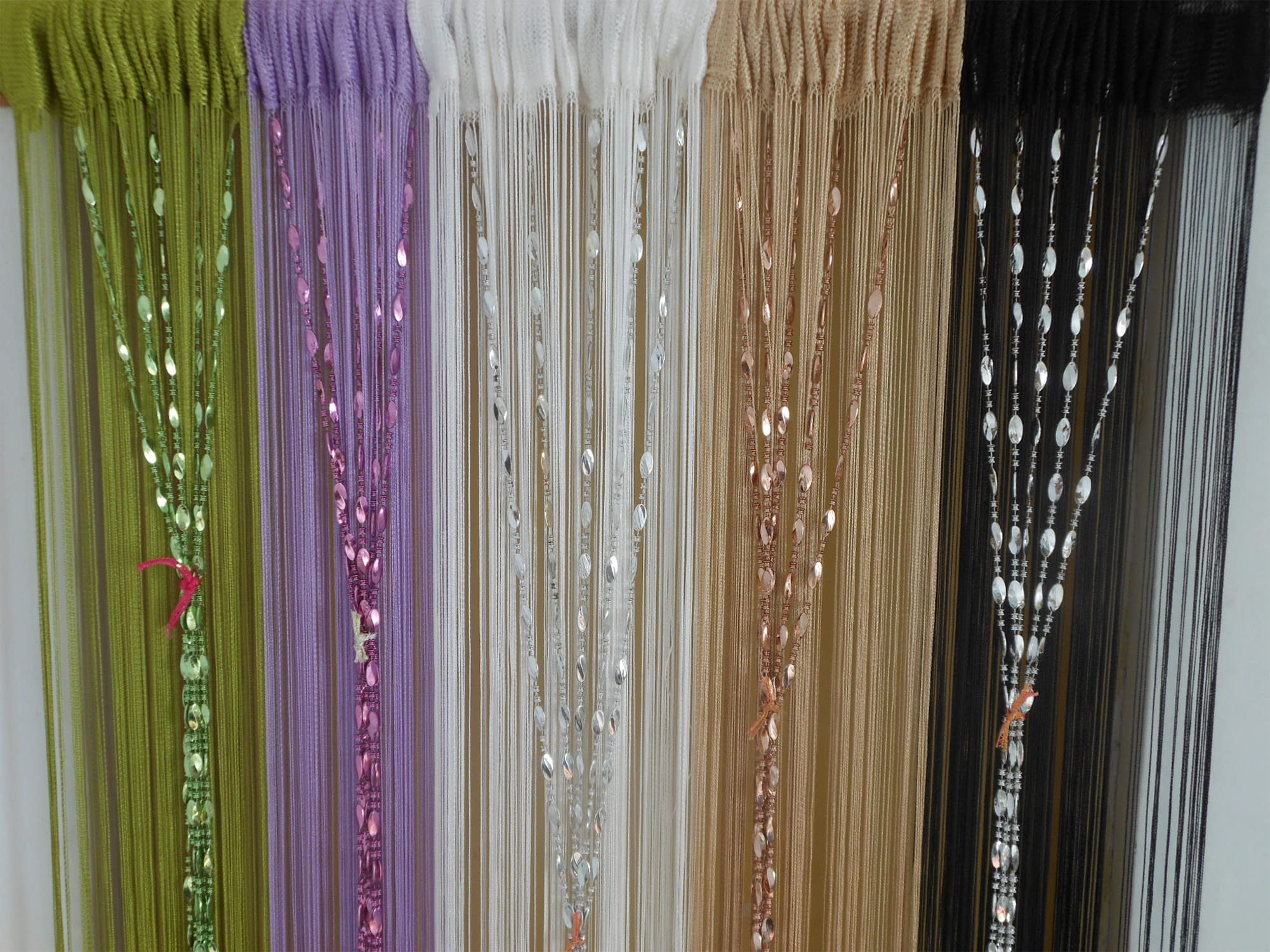 ZiDeTang Beaded Door Curtain with Tassel Fringe - 39.30
