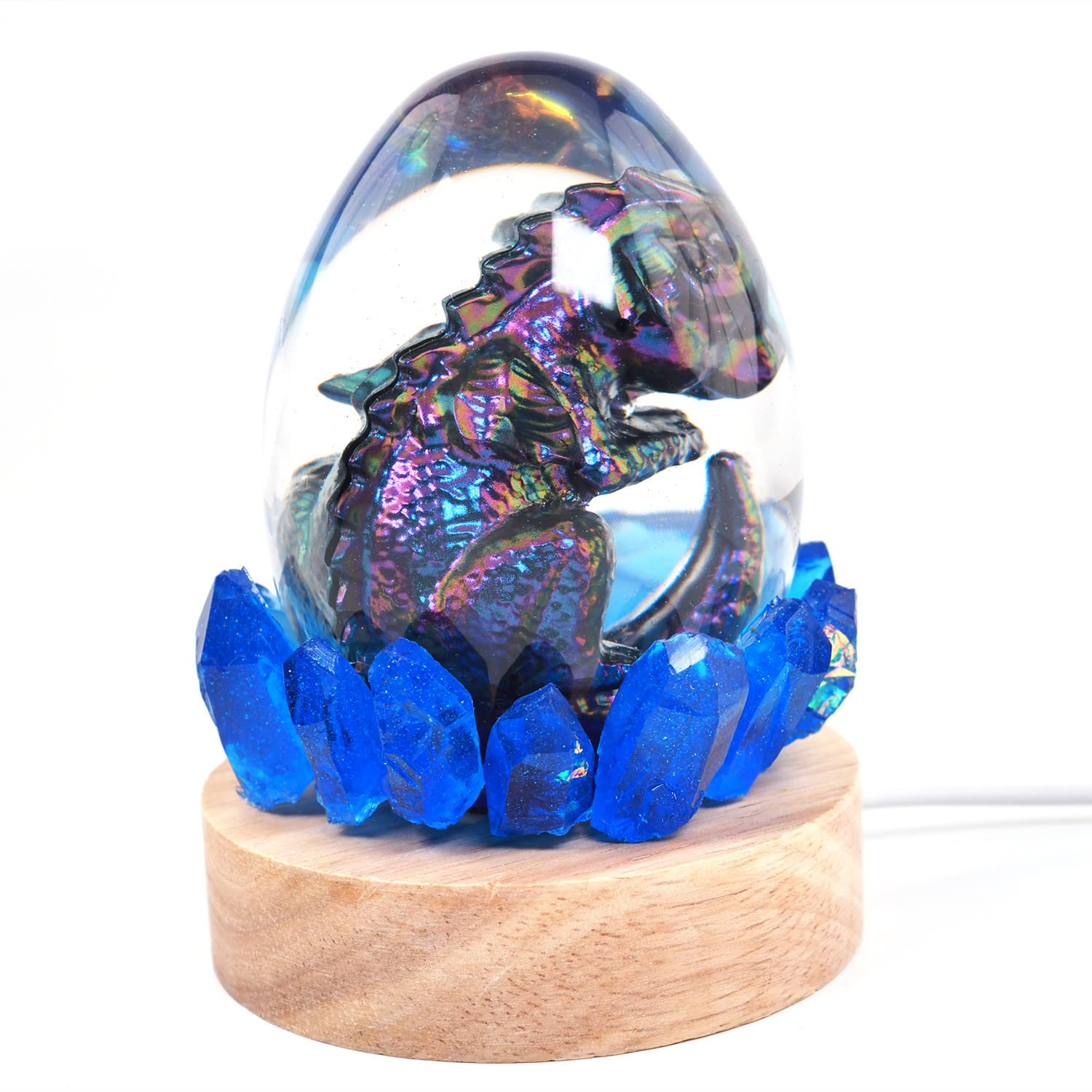 3D Dragon Egg Silicone Mold Set for Resin, Cake Decorating & Crafts