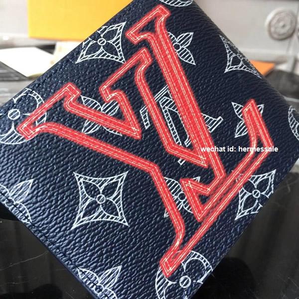 Authentic LV Monogram Upside Down Canvas Multiple Wallet - Luxury Designer Card Holder for Men & Women - Perfect for Travel, Business & Everyday Use