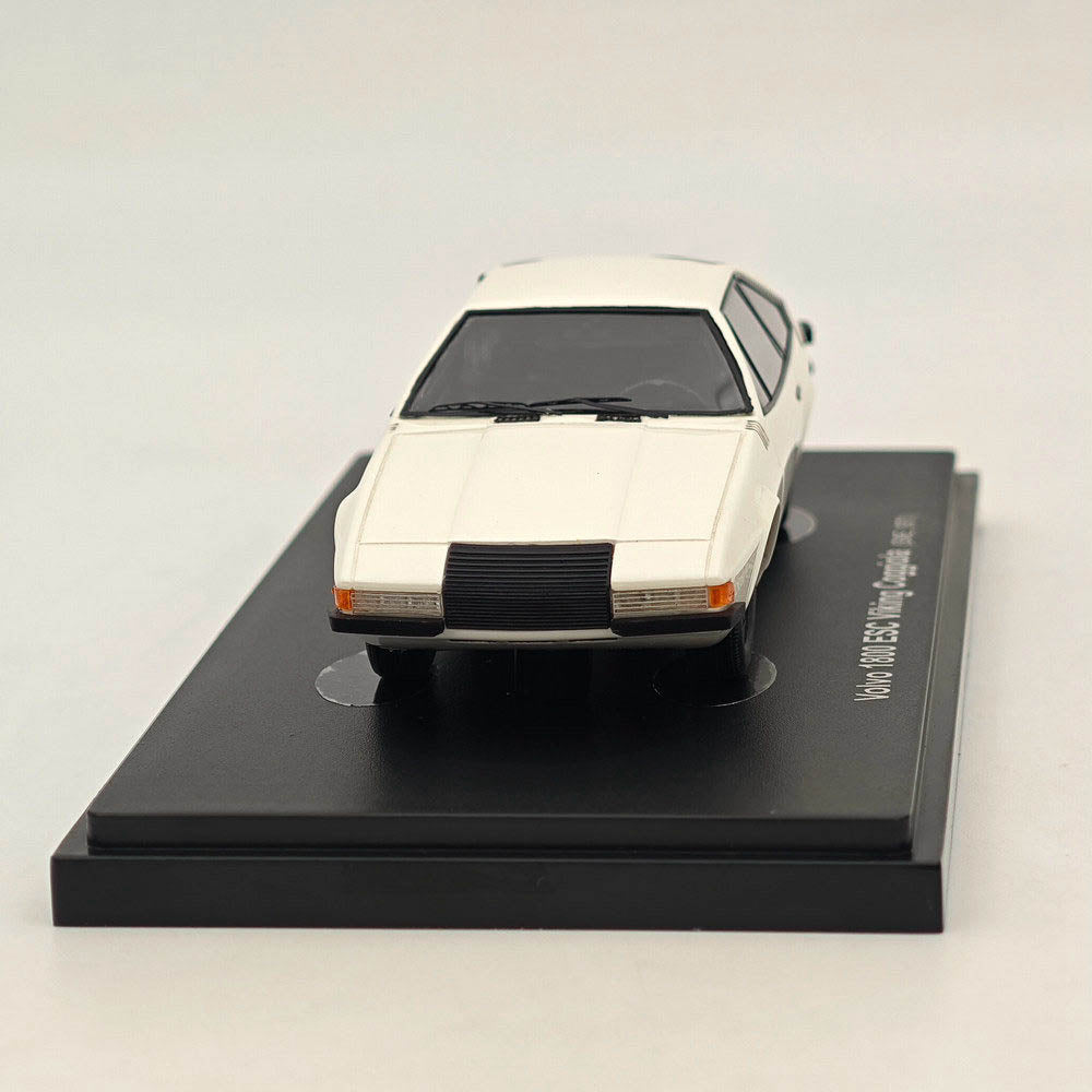 AutoCult Avenue 43 1/43 Scale Volvo 1800 ESC Viking Coggiola 1971 White Resin Model Car - Limited Edition Collectible for Car Enthusiasts & Display Showcase