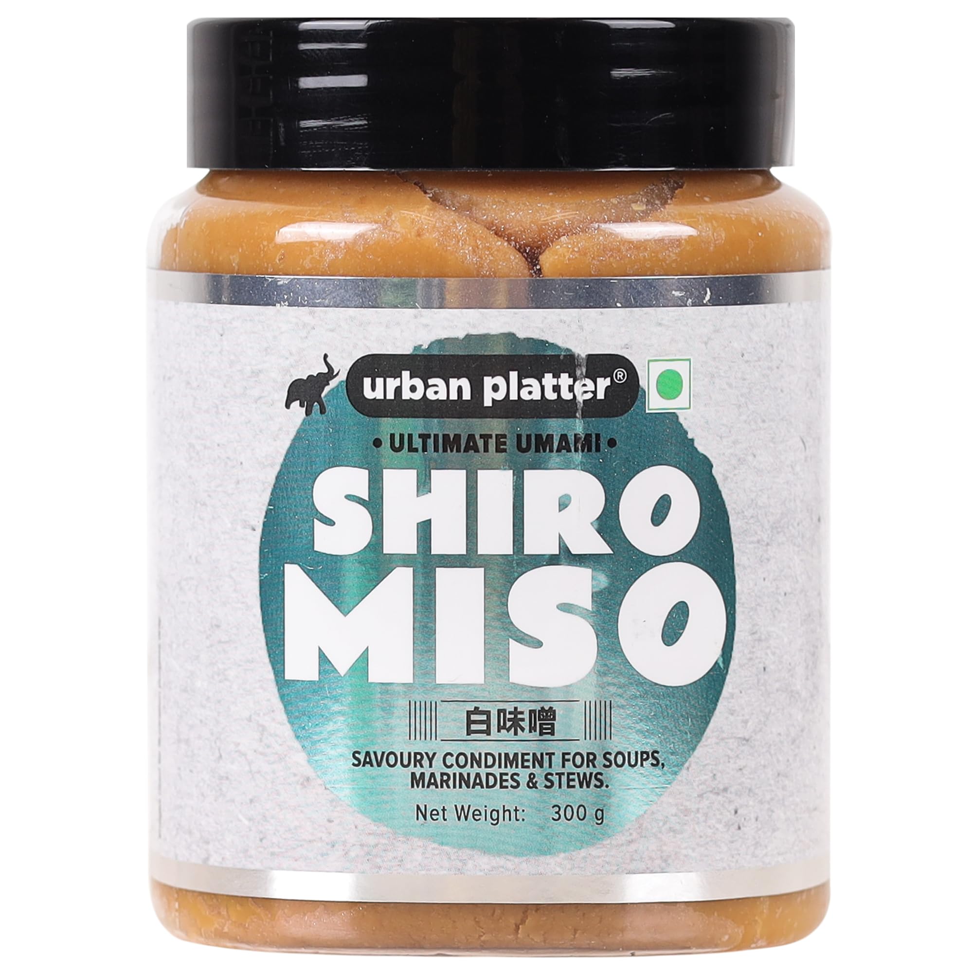 Urban Platter White Miso Paste 300g - Japanese Fermented Food for Soups, Ramen & Marinades