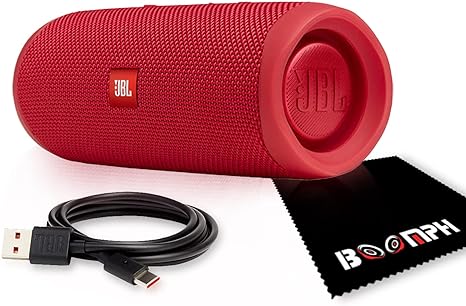 JBL FLIP 5 Waterproof Portable Bluetooth Speaker - Wireless Outdoor Speaker with 12 Hours Playtime, IPX7 Rating for Pool, Beach, Camping & Travel