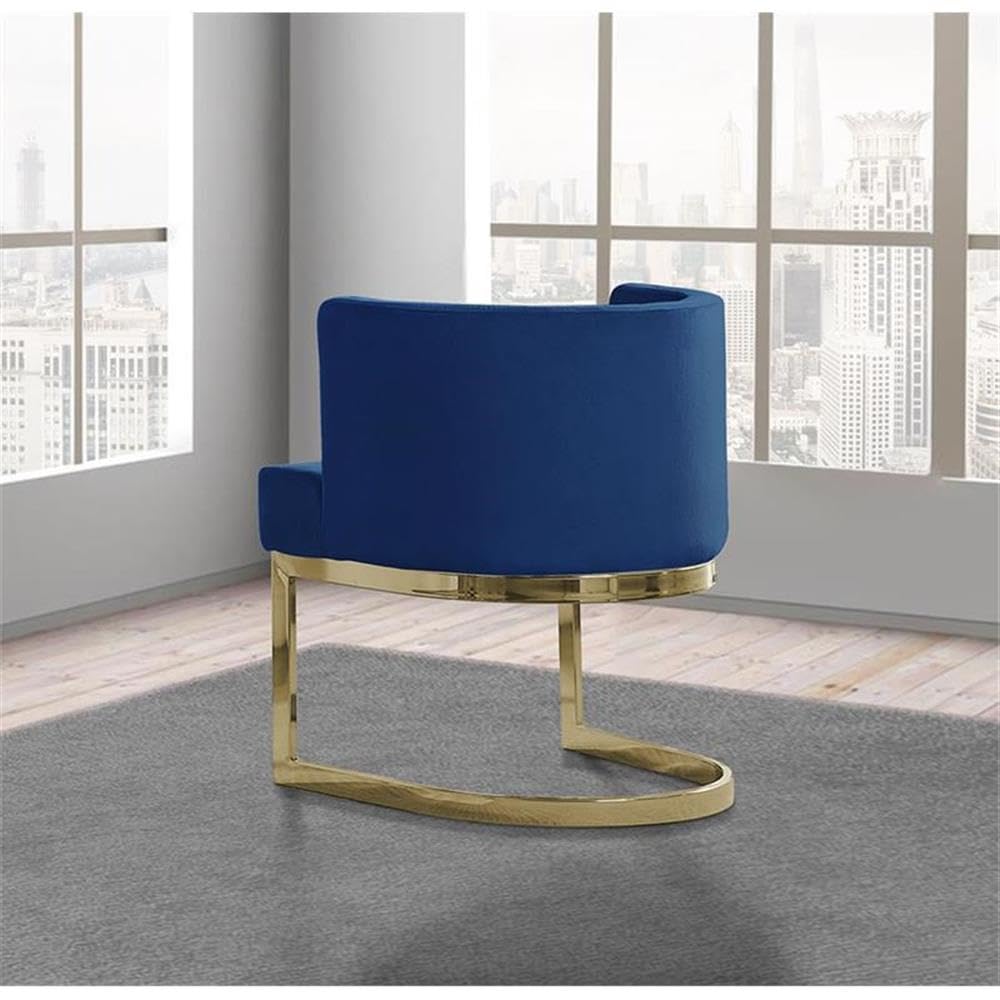 Premium Navy Blue Side Chair - Sturdy & Comfortable Dining Room Furniture for Home, Office, or Restaurant Use